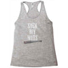 suck my nuts Racerback Tank