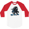 alien eats alien 3/4 Sleeve Shirt