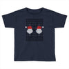 ugly santa noel Toddler T-shirt