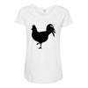Chicken and Little Chick Maternity Scoop Neck T-shirt