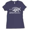 darwin evolution Ladies Fitted T-Shirt