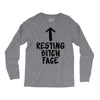resting bitch face Long Sleeve Shirts