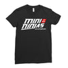 minininjas Ladies Fitted T-Shirt