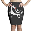 flying rudolph Pencil Skirts