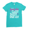 classy sassy Ladies Fitted T-Shirt