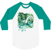 water lilies and nessy 3/4 Sleeve Shirt