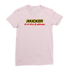 kicker livin' loud Ladies Fitted T-Shirt