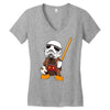 mickey jedi troopers Women's V-Neck T-Shirt