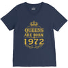 queens are born in 1972 V-Neck Tee