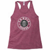time travel coffee Racerback Tank