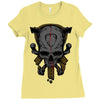 death of guitarist Ladies Fitted T-Shirt