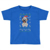 ugly sweater dog Toddler T-shirt