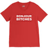 bonjour bitches V-Neck Tee