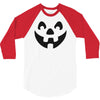 jack o lantern halloween 3/4 Sleeve Shirt
