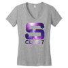 s club 7 galaxy Women's V-Neck T-Shirt