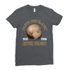 pluto the planet never forget Ladies Fitted T-Shirt