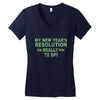 low resolution Women's V-Neck T-Shirt