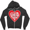 LOVE GAMES Zipper Hoodie