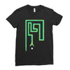 snake Ladies Fitted T-Shirt
