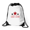 lost star Drawstring Bags