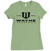 wayne (2) Ladies Fitted T-Shirt
