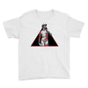 david with rose tattoo Youth Tee