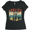 surf for life Women's Triblend Scoop T-shirt