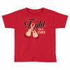 Fight For a Cure Uterine Cancer Awareness Toddler T-shirt