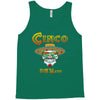 cinco de mayo badass skull Tank Top