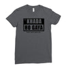 khada ho gaya Ladies Fitted T-Shirt
