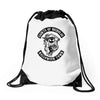 saints of nicholas (2) Drawstring Bags