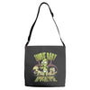 zombie baby apocalypse Adjustable Strap Totes