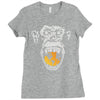 angry monkey jaune sure Ladies Fitted T-Shirt