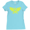 triforce hoodie Ladies Fitted T-Shirt