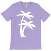 palm tree sticker vinyl decal tropical island beach ocean wall car win T-Shirt