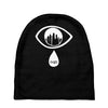 m83 midnight city eye design Baby Beanies