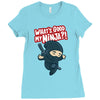 what's good my ninja Ladies Fitted T-Shirt