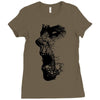 scream Ladies Fitted T-Shirt