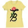 Tessa Brooks Rose Ladies Fitted T-Shirt