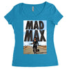 funny  mad max and dog, ideal gift or birthday present Women's Triblend Scoop T-shirt