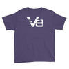 v8 motor sport sound drag race tuning hotrod route 66 turbo big Youth Tee