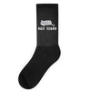 Cat Says Not Today Socks