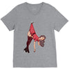 pin up girl V-Neck Tee