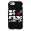 bears beets battlestar galactica iPhone 8 Case
