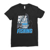 most of my life Ladies Fitted T-Shirt