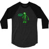 green man dance says hello 2018 3/4 Sleeve Shirt