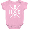 nyhc new york hardcore funny Baby Onesie