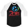 world cup 2018 3/4 Sleeve Shirt