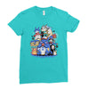 creatures spirits and friends Ladies Fitted T-Shirt