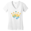 old man Women's V-Neck T-Shirt